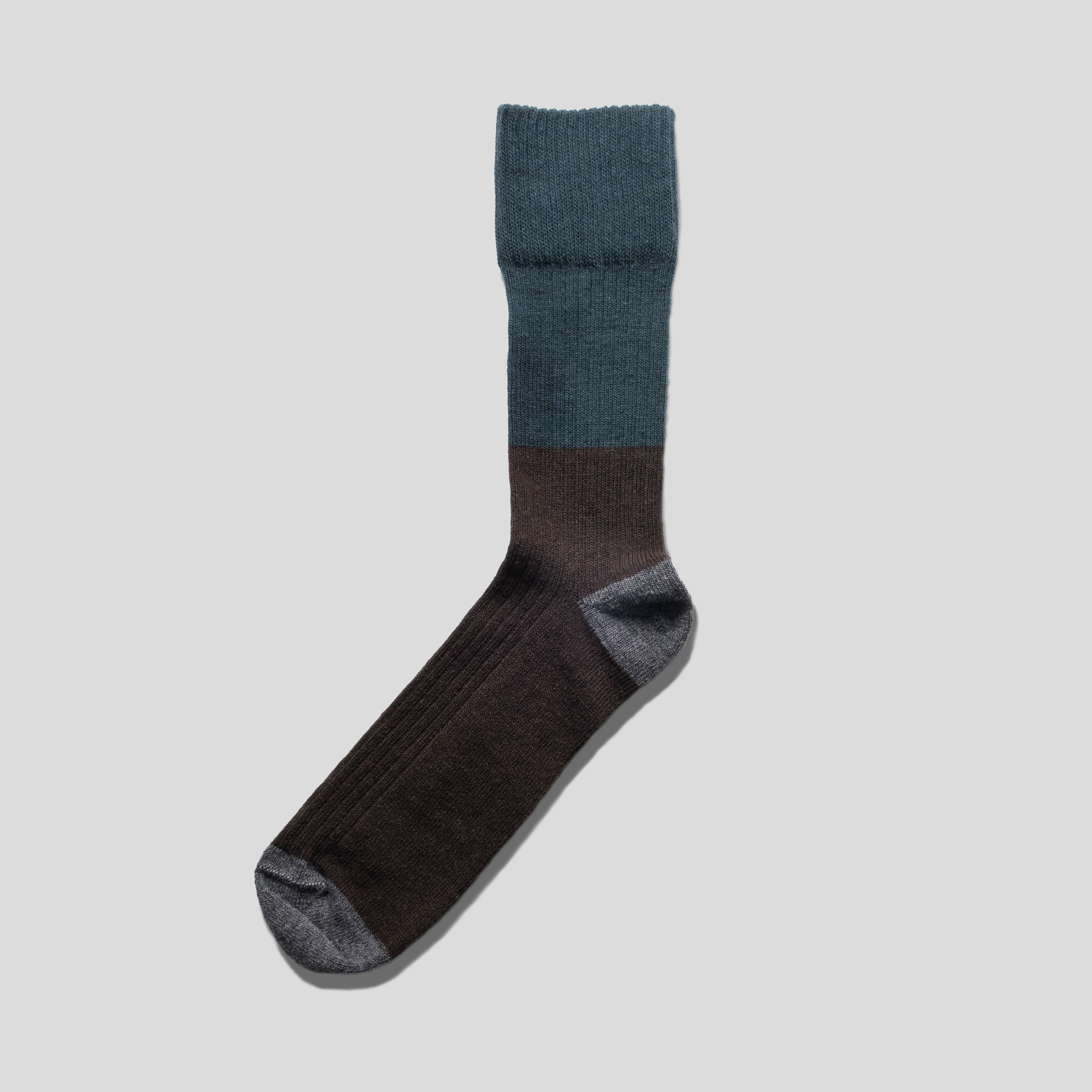 Merino Wool Rib // Galactic Green