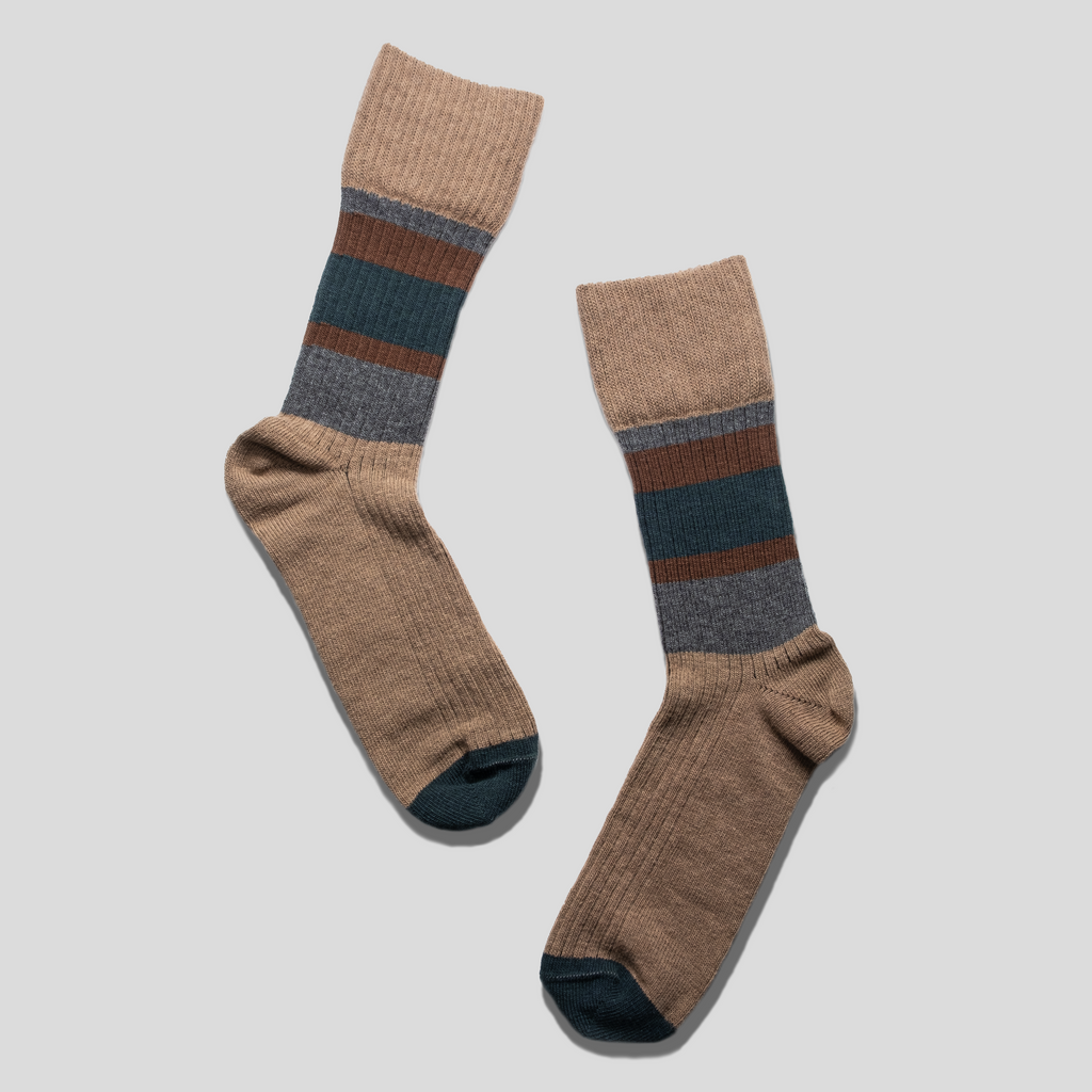 Merino Wool Rib // Tan