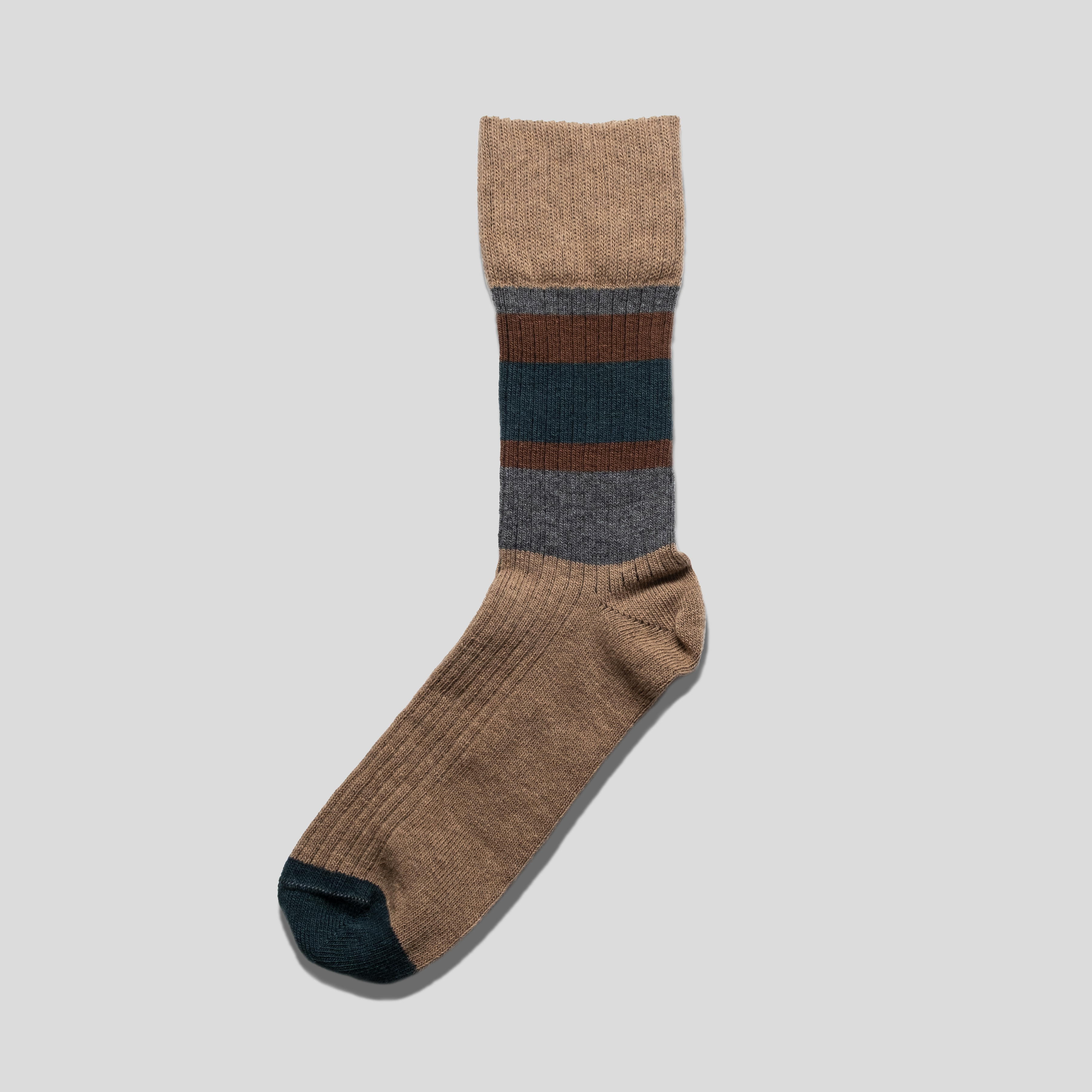 Merino Wool Rib // Tan