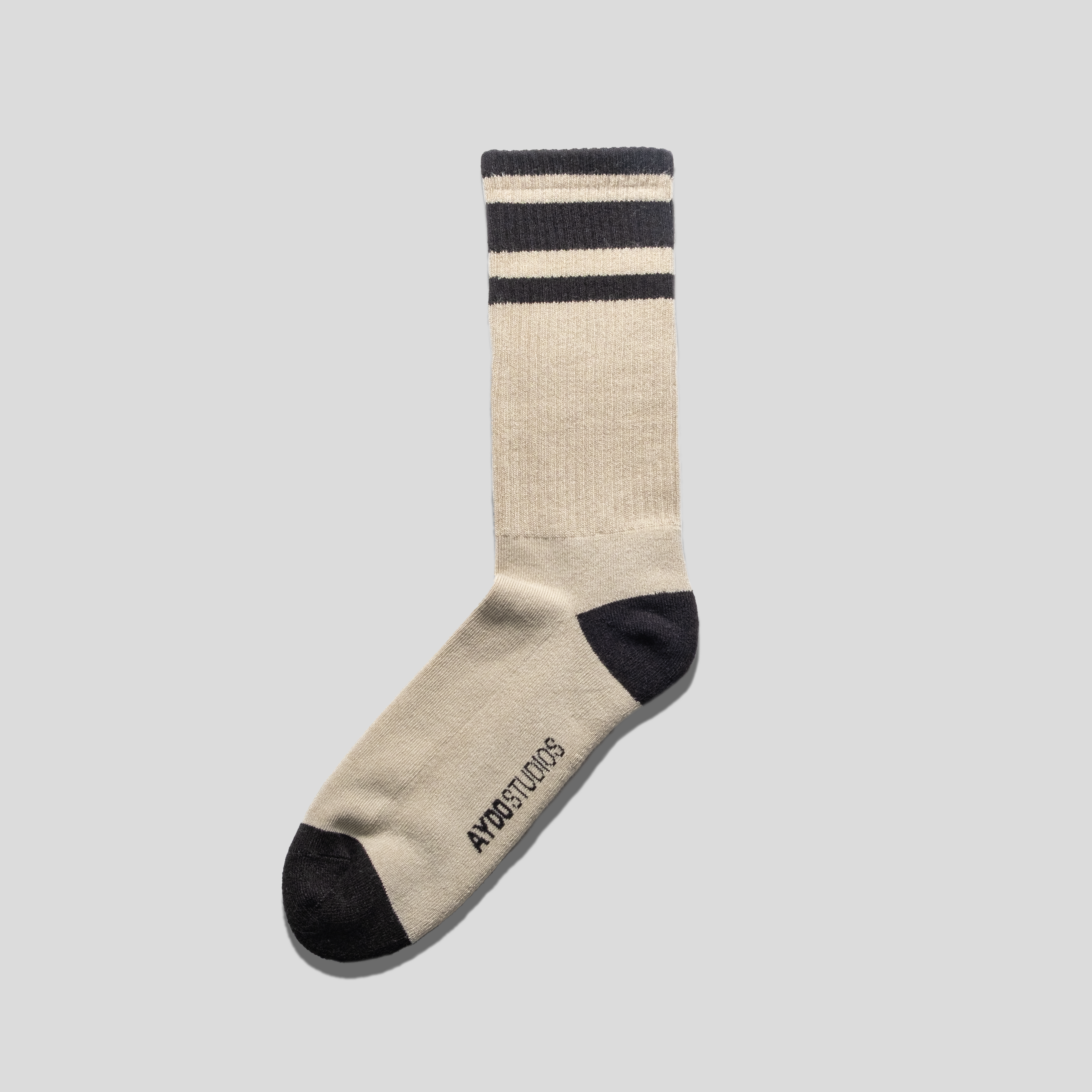 Tennis Bamboo Terry // Clay White//Black