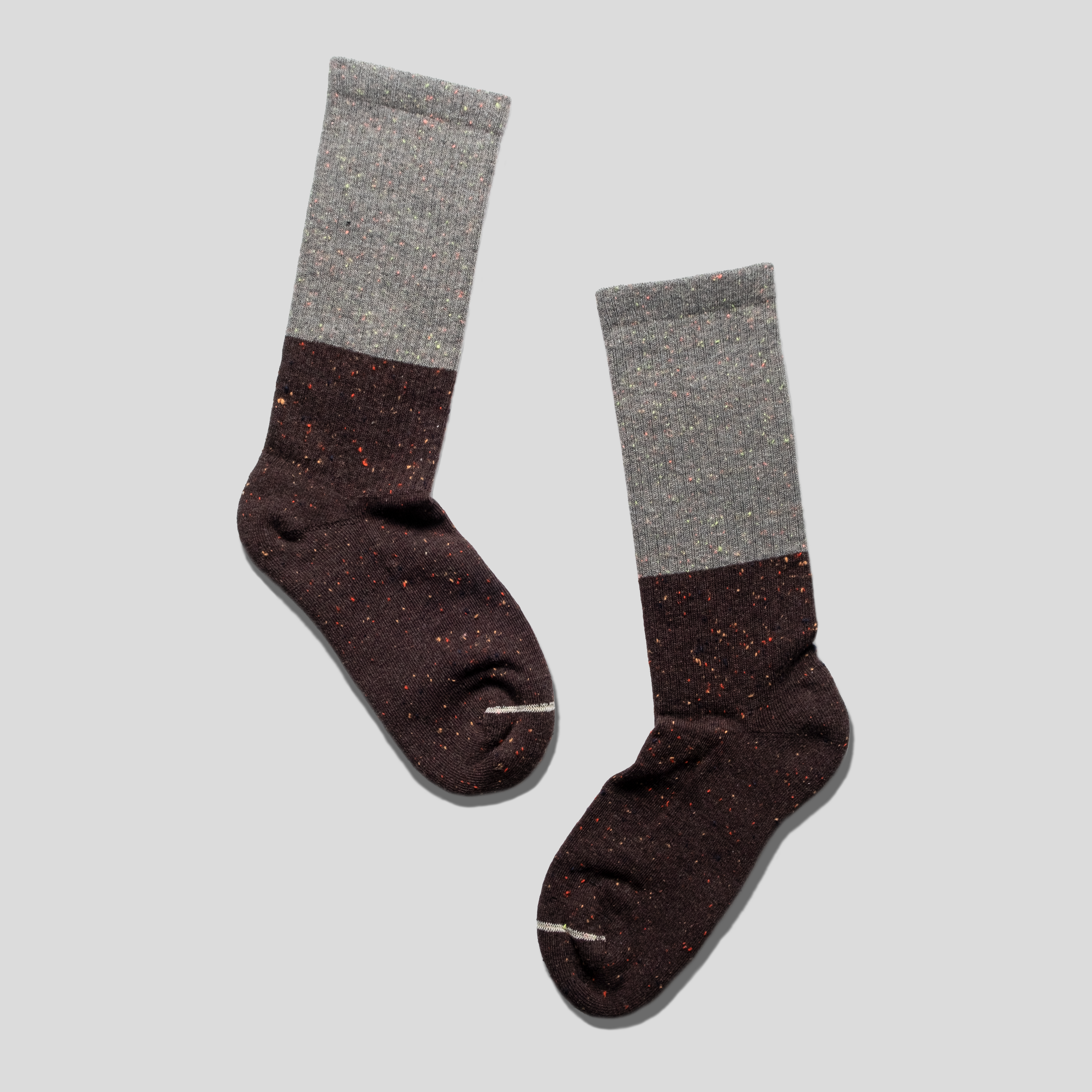 Tennis Cotton Neps Terry // Dark Grey//Dark Brown