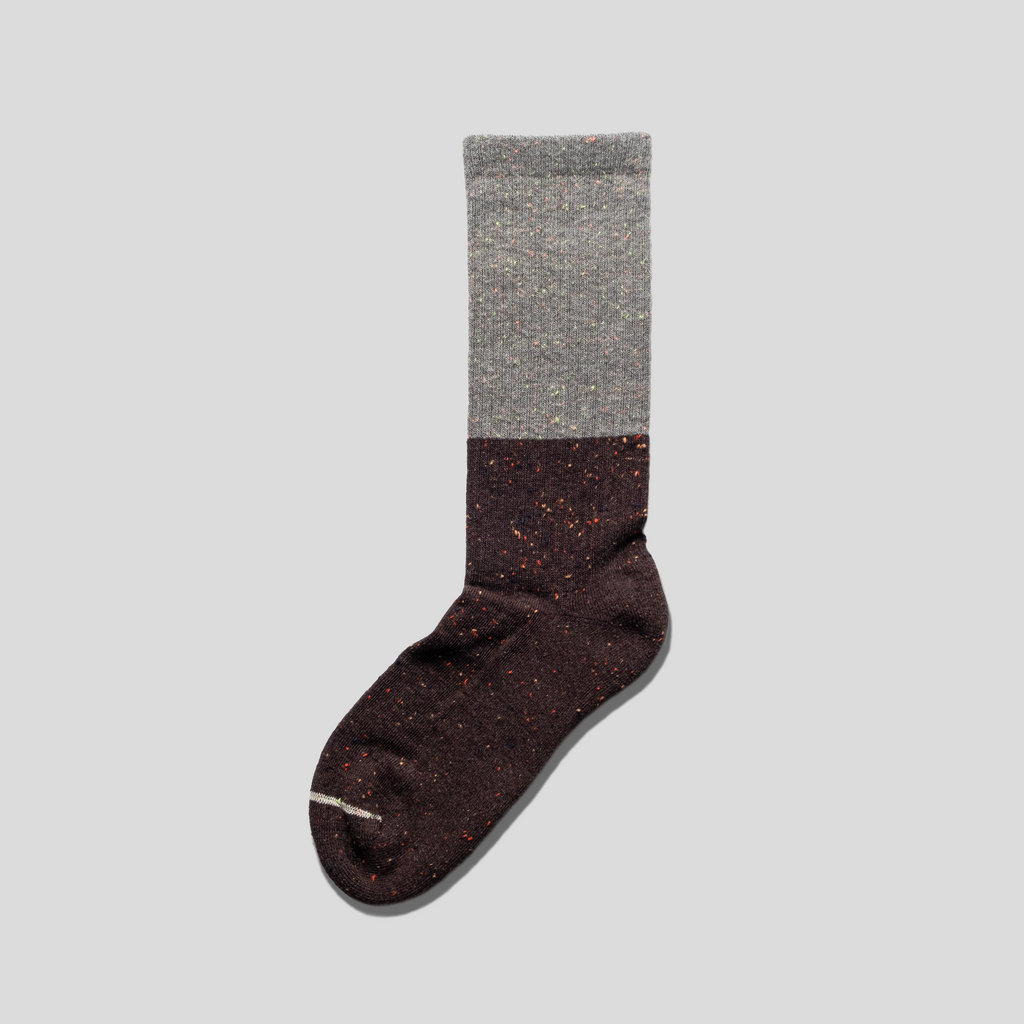 Tennis Cotton Neps Terry // Dark Grey//Dark Brown