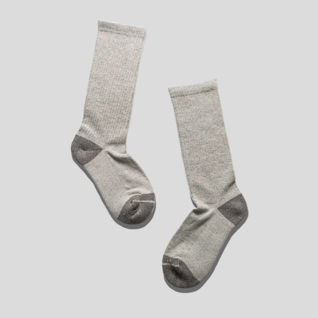 Tennis Cotton Neps Terry // Light Grey//Dark Grey