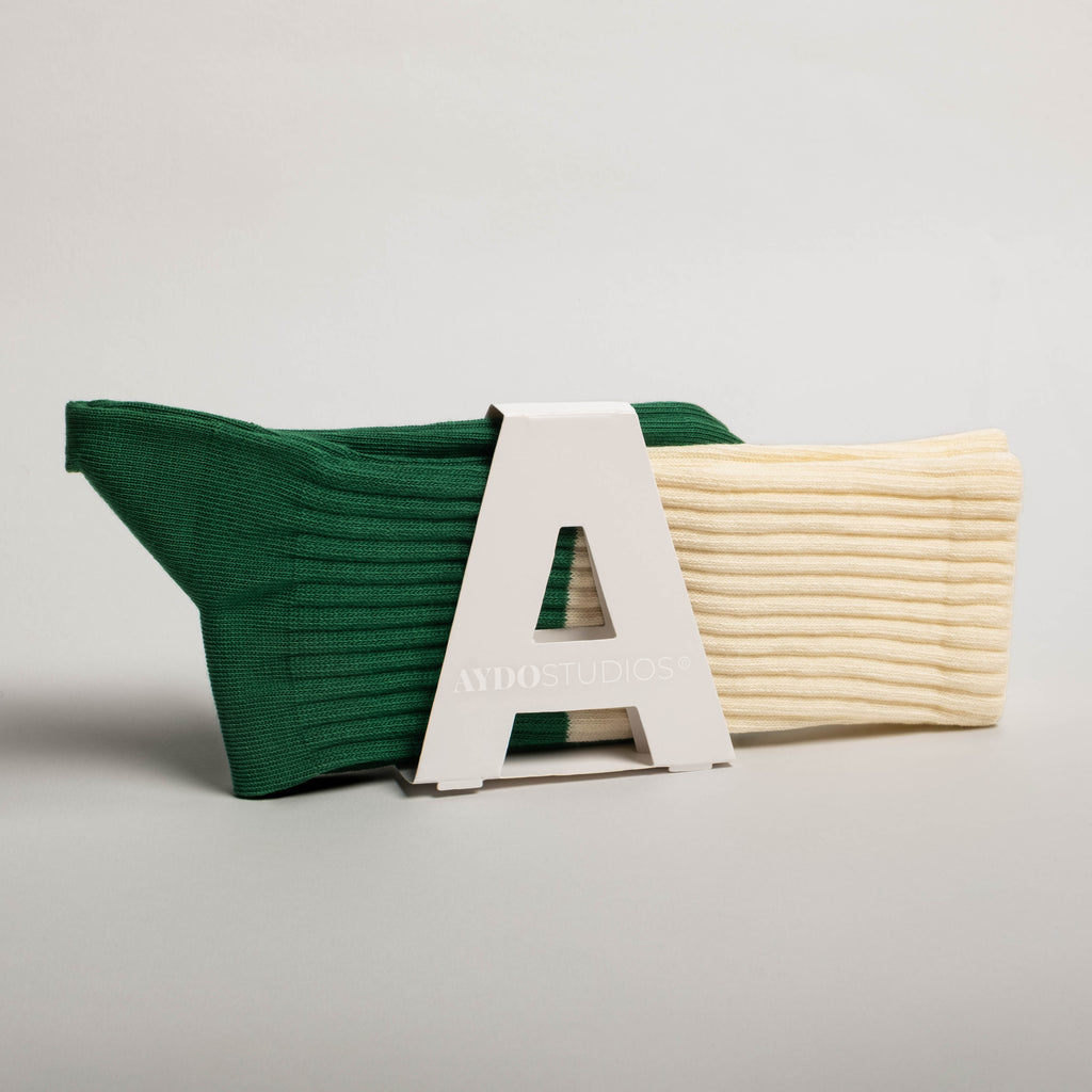 Tennis Light Cotton // Milk//Garden Green