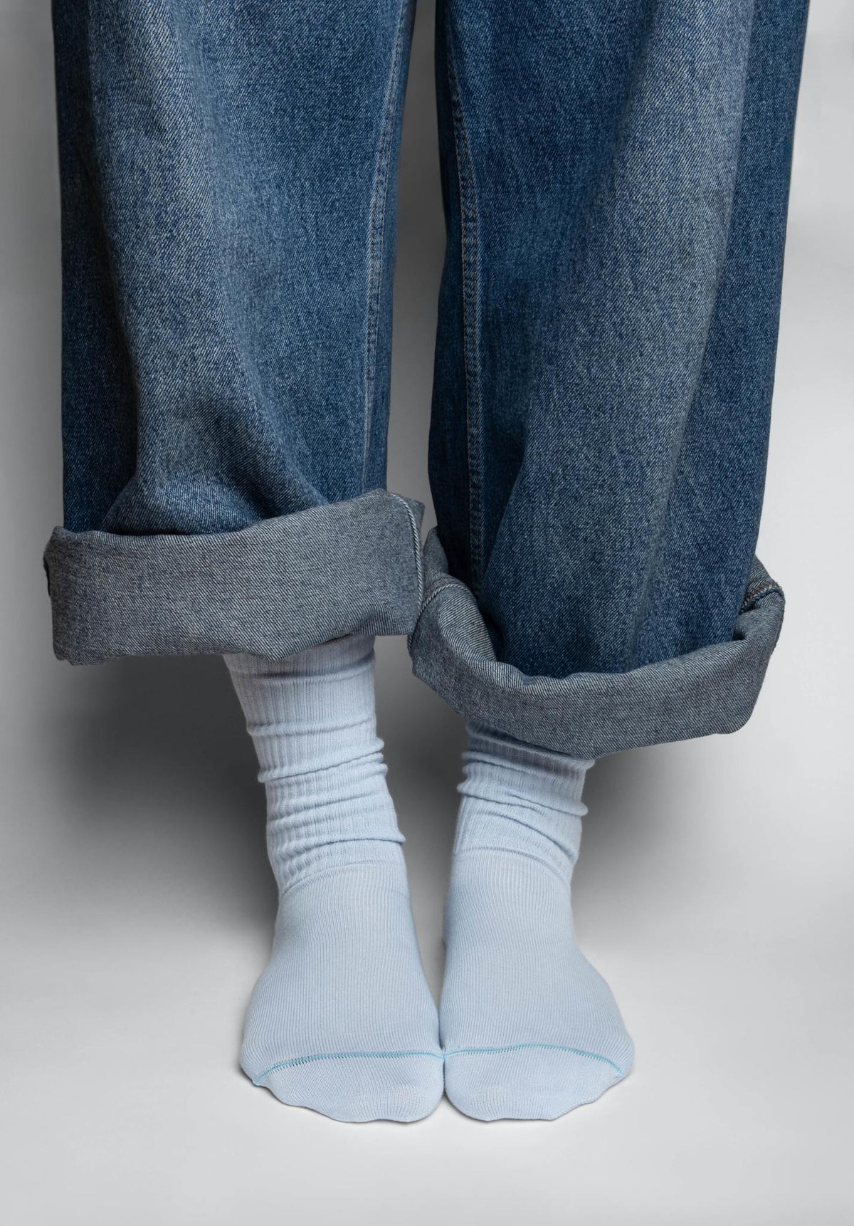 AYDO COPENHAGEN socks in Arctic Ice — detail 4
