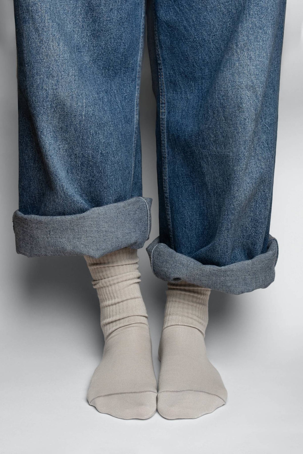 AYDO COPENHAGEN socks in Pigeon — detail 4