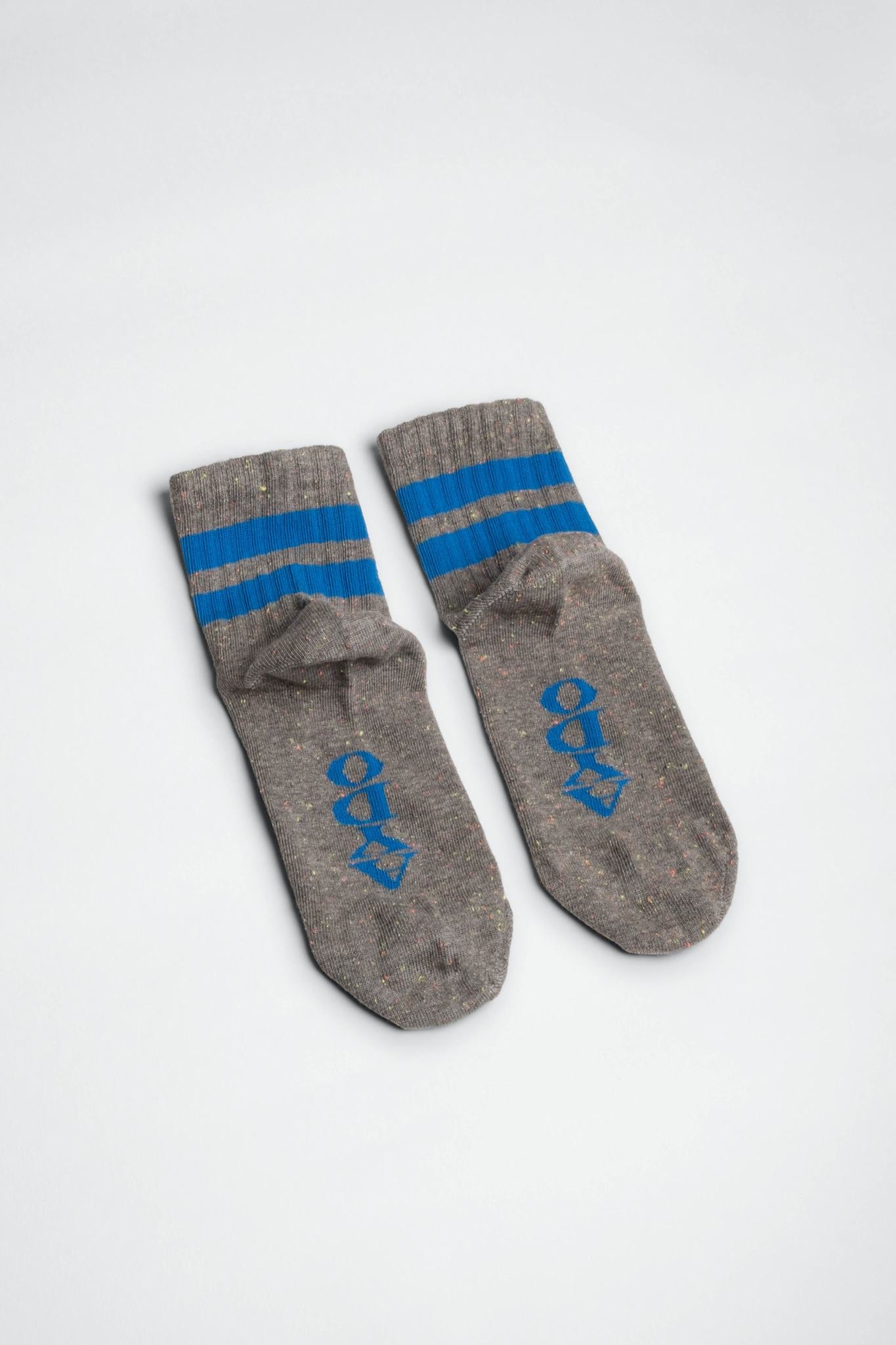 ANTWERPEN // Dark Grey Melange NEPS // French Blue