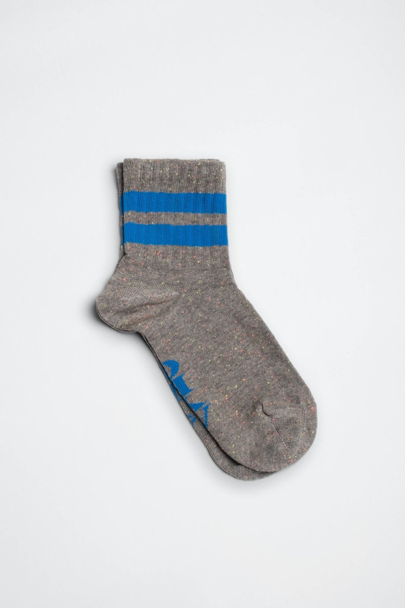 ANTWERPEN // Dark Grey Melange NEPS // French Blue