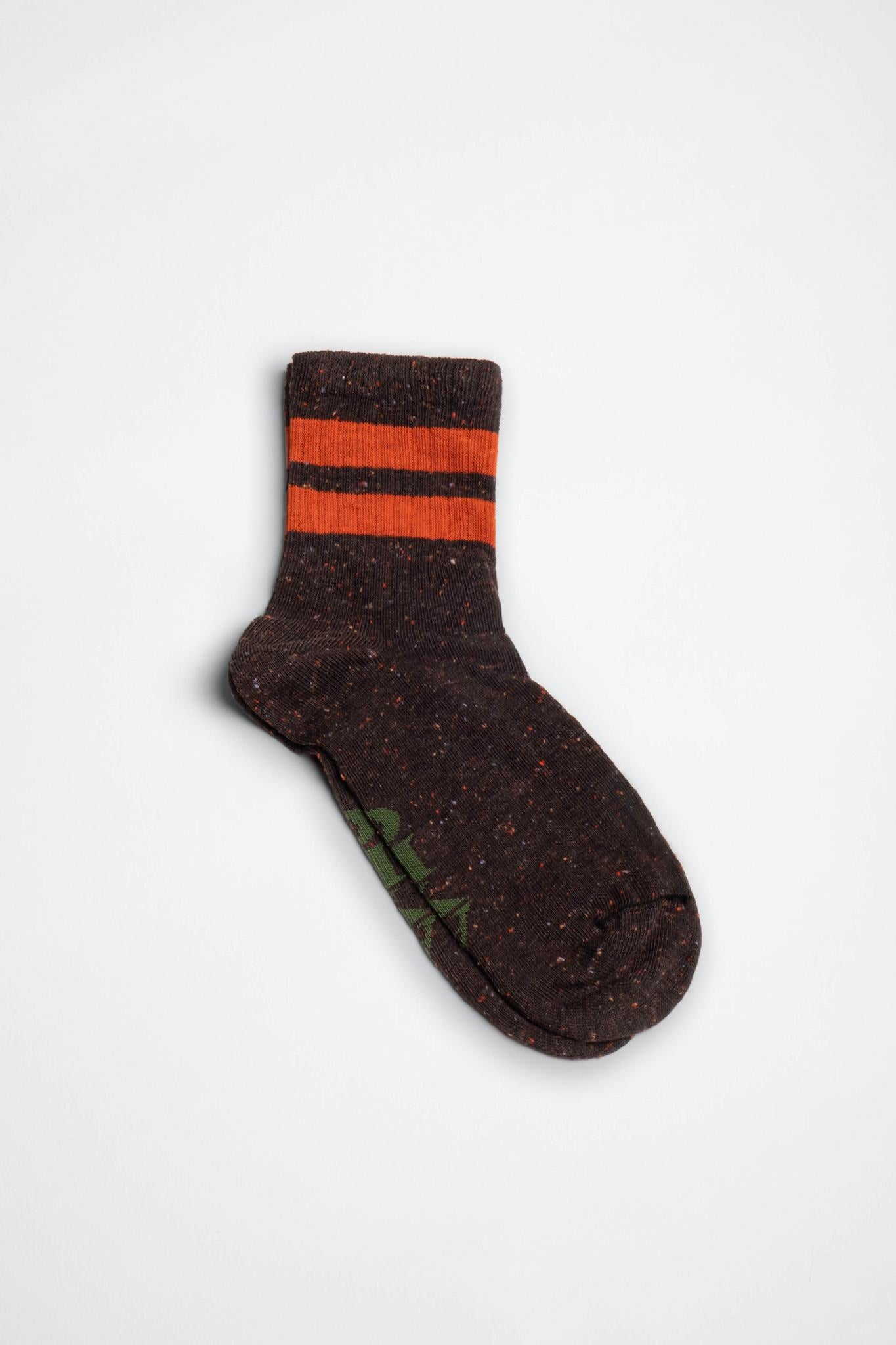 ANTWERPEN // Dark Brown NEPS // Red Orange